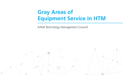 Gray Areas of Equipment Service in HTM
