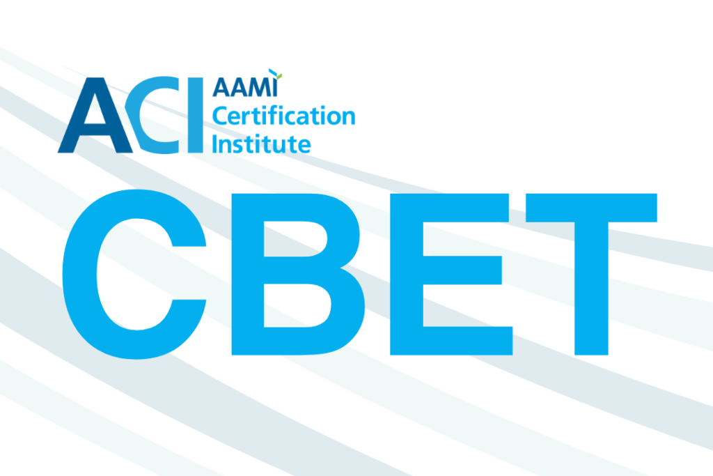Certified Biomedical Equipment Technician (CBET)